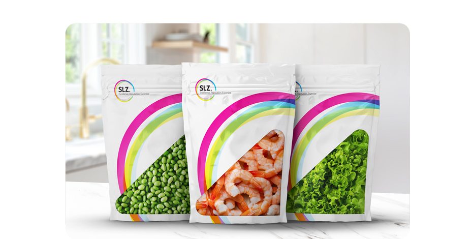 Packaging for Frozen Fruits, Frozen Vegetables, and Frozen Meat